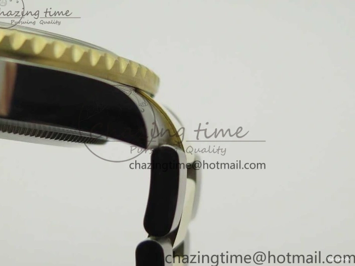 Edition GMT-Master II (Correct 1:1 Best 904L Hand Noob A3187 116713 Stack) LN YG Wrapped Steel Black Ceramic Thick 0209